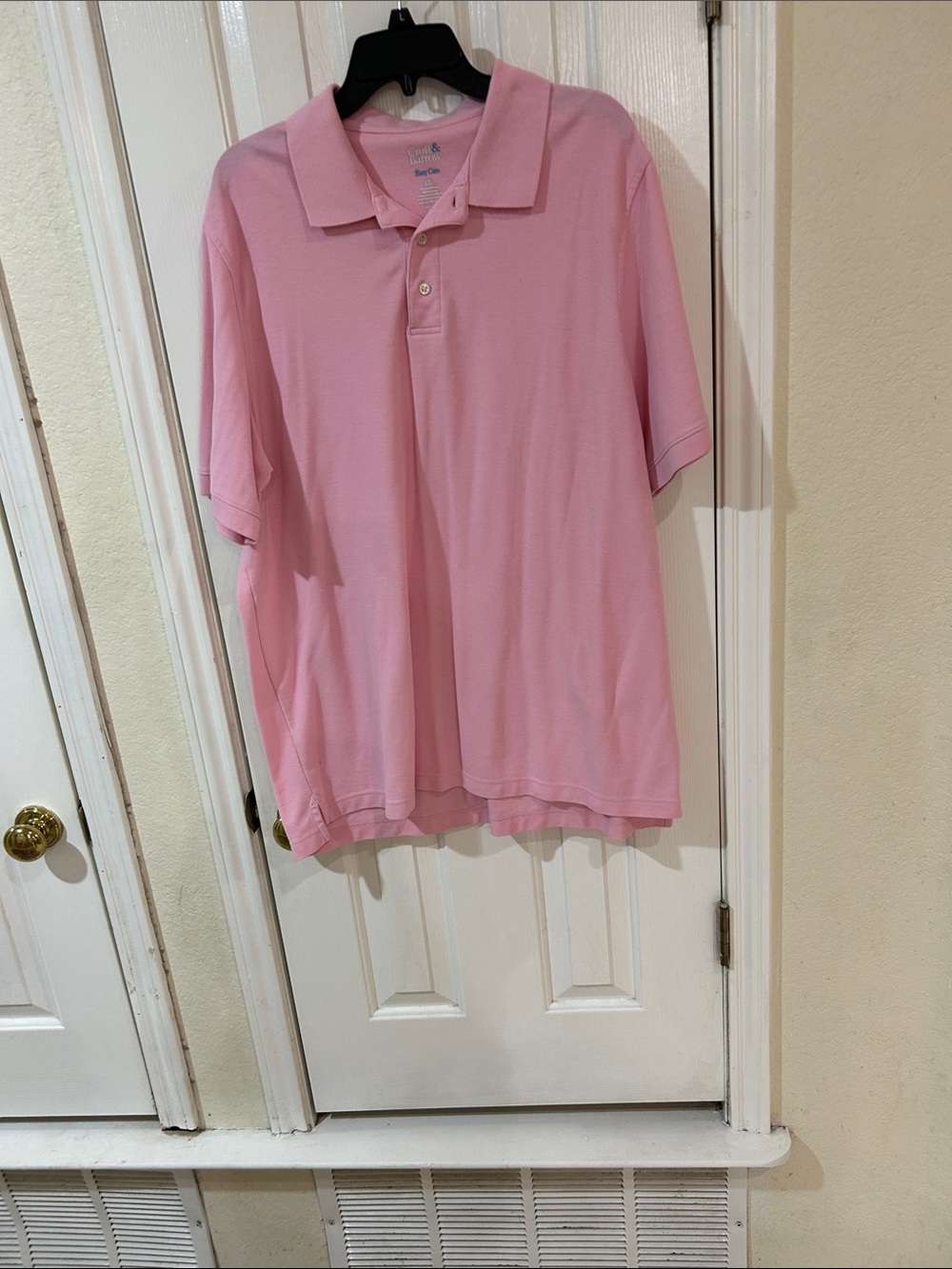 Pink Polo Shirt - Men's Casual Short Sleeve Croft & Barrow